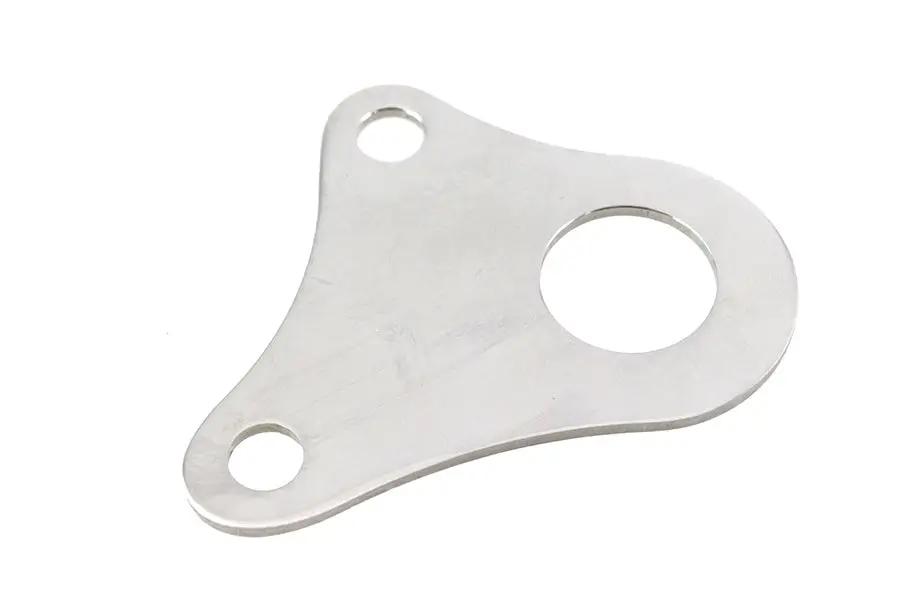 V-Twin Stainless Steel Key Switch Bracket - Accepts 3/4 inch Switch Hole by V-Twin