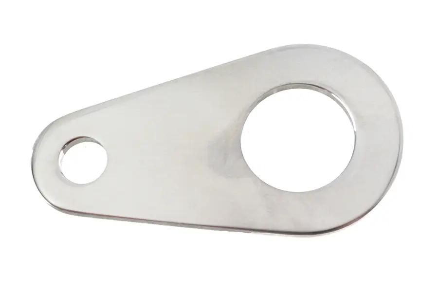 V-Twin Stainless Steel Key Switch Bracket - Fits 3/4 Inch Threaded Switches by V-Twin