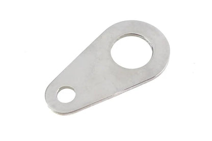V-Twin Stainless Steel Key Switch Bracket - Fits 3/4 Inch Threaded Switches by V-Twin
