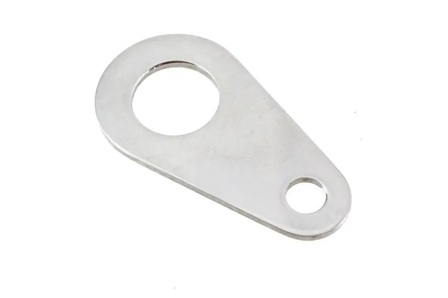 V-Twin Stainless Steel Key Switch Bracket - Fits 3/4 Inch Threaded Switches by V-Twin