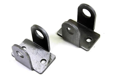 V-Twin Servi-Car Upper Shock Bracket Set Parkerized for Harley Davidson G (1951-1960) by V-Twin