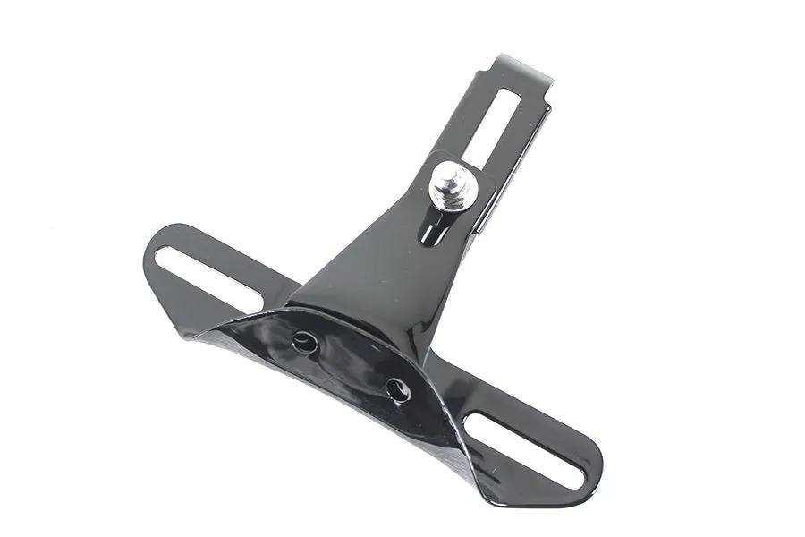 V-Twin License Plate Frame Bracket Black for Harley Davidson GL Models (Part #16001B) by V-Twin