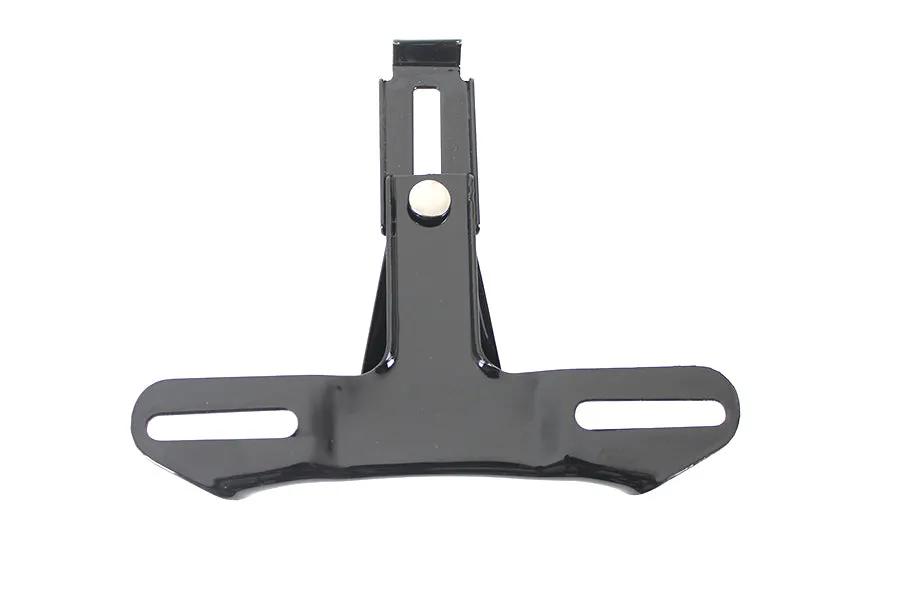 V-Twin License Plate Frame Bracket Black for Harley Davidson GL Models (Part #16001B) by V-Twin