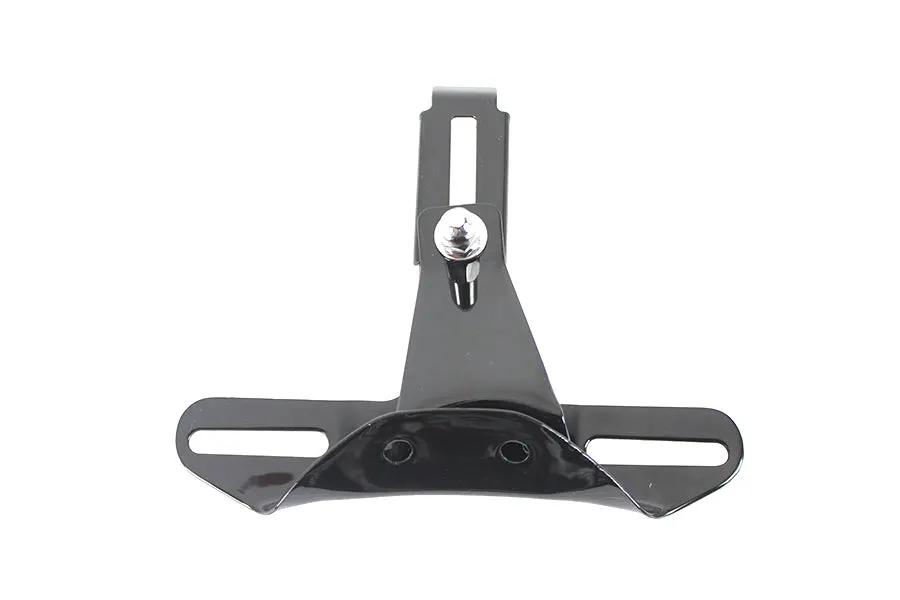 V-Twin License Plate Frame Bracket Black for Harley Davidson GL Models (Part #16001B) by V-Twin