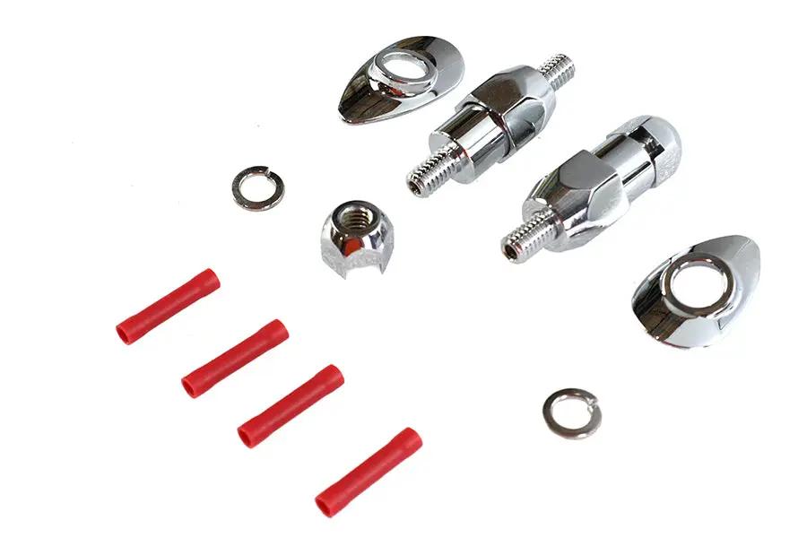 V-Twin Turn Signal Relocation Kit for Harley Davidson FXST (2003-2012) by V-Twin