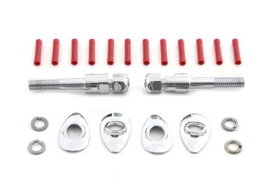 V-Twin Chrome Turn Signal Relocation Kit for Harley Davidson FXD (Part #80166) by V-Twin