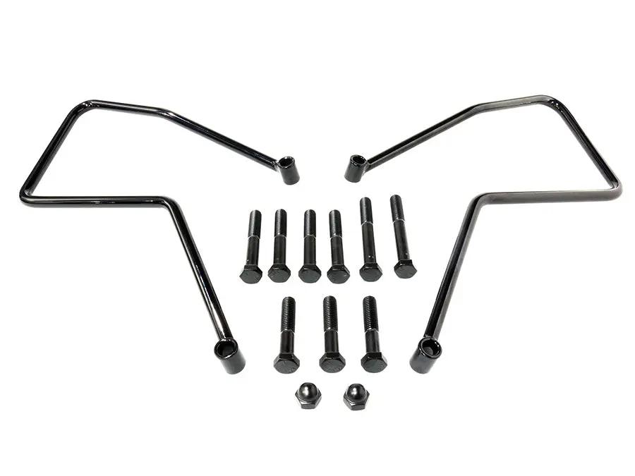 V-Twin Black Saddlebag Support Set for Harley Davidson FX Models - Part 74811B by V-Twin