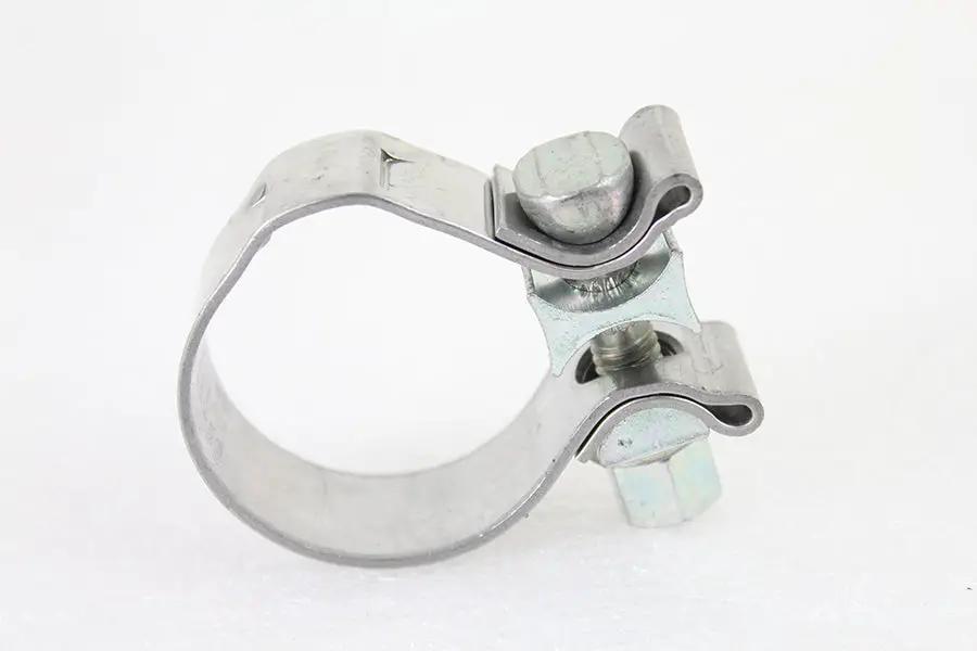 V-Twin FLT Rear Exhaust Clamp Chrome for Harley Davidson FLT Models 1998-2007 by V-Twin