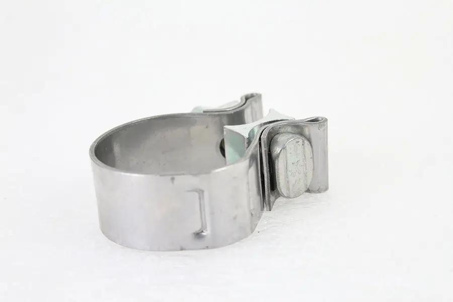 V-Twin FLT Rear Exhaust Clamp Chrome for Harley Davidson FLT Models 1998-2007 by V-Twin