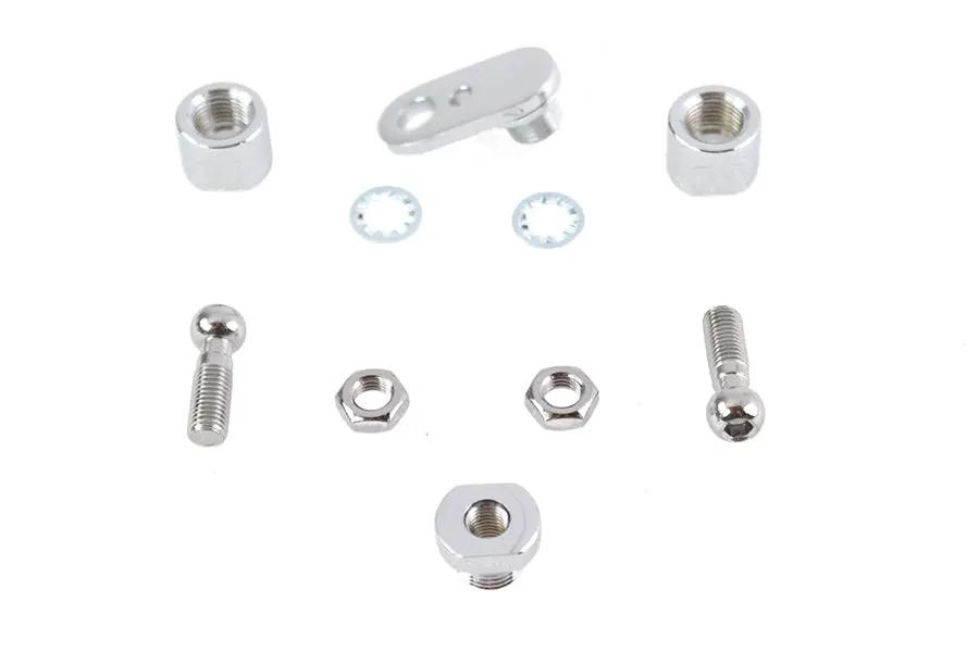 V-Twin Turn Signal Swivel Assembly Kit Chrome for Harley Davidson XLH (1988-1997) by V-Twin