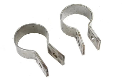 V-Twin XL Muffler Clamp Stainless Steel Part 65275-62 for Harley Davidson XL Models by V-Twin