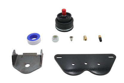 V-Twin Solo Seat Single Air Cushion with Black Plate - Part 31-1736 by V-Twin