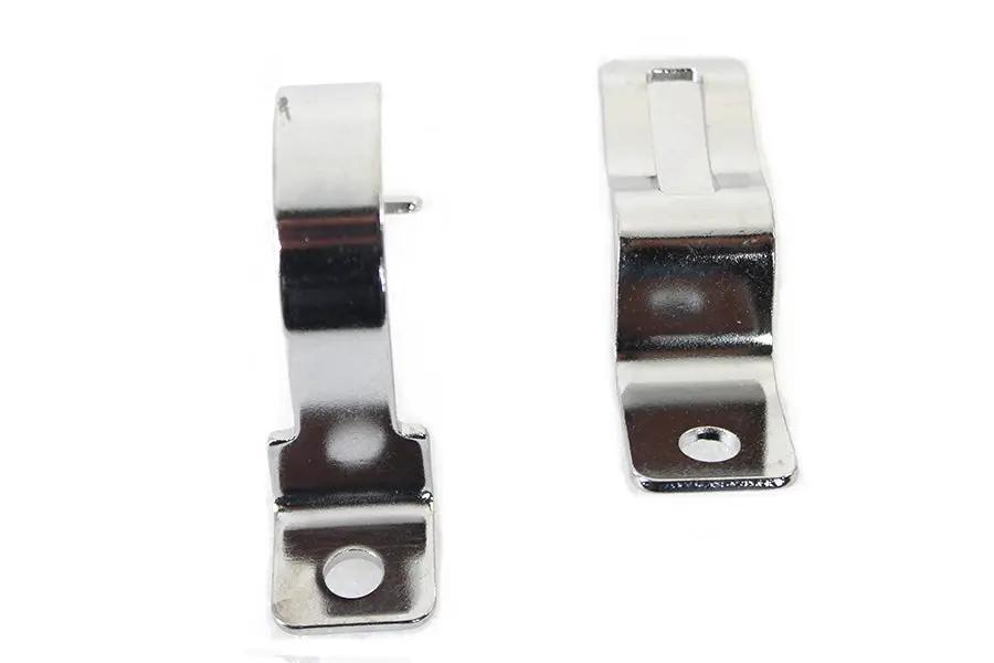 V-Twin M8 Exhaust System Clamp Kit Chrome for Harley Davidson FLT Models by V-Twin