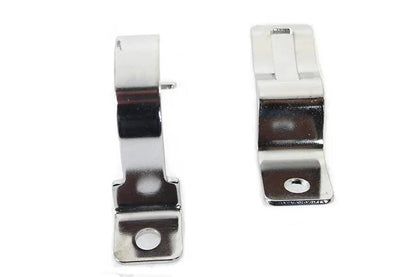 V-Twin M8 Exhaust System Clamp Kit Chrome for Harley Davidson FLT Models by V-Twin