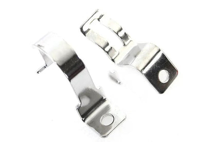 V-Twin M8 Exhaust System Clamp Kit Chrome for Harley Davidson FLT Models by V-Twin