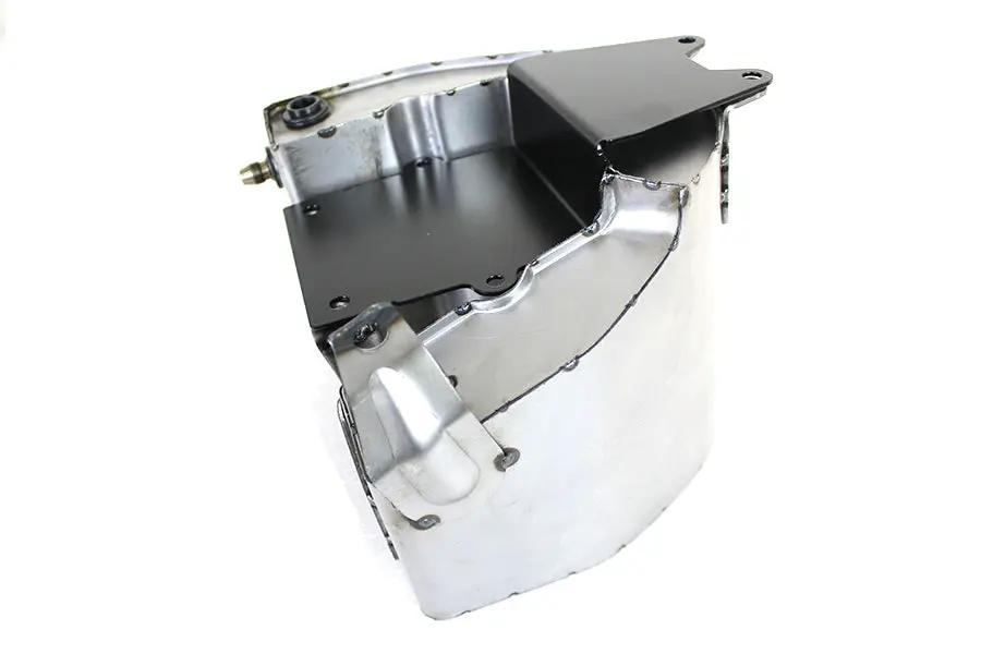 V-Twin Horseshoe Oil Tank Base Black for 1941-1950 Harley Davidson FL Models by V-Twin