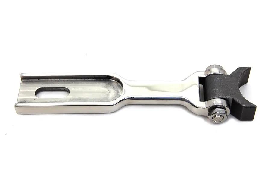 V-Twin Front Seat Mount Bracket Kit with Polished Stainless Steel Nose Bracket - Part #31-1757 by V-Twin