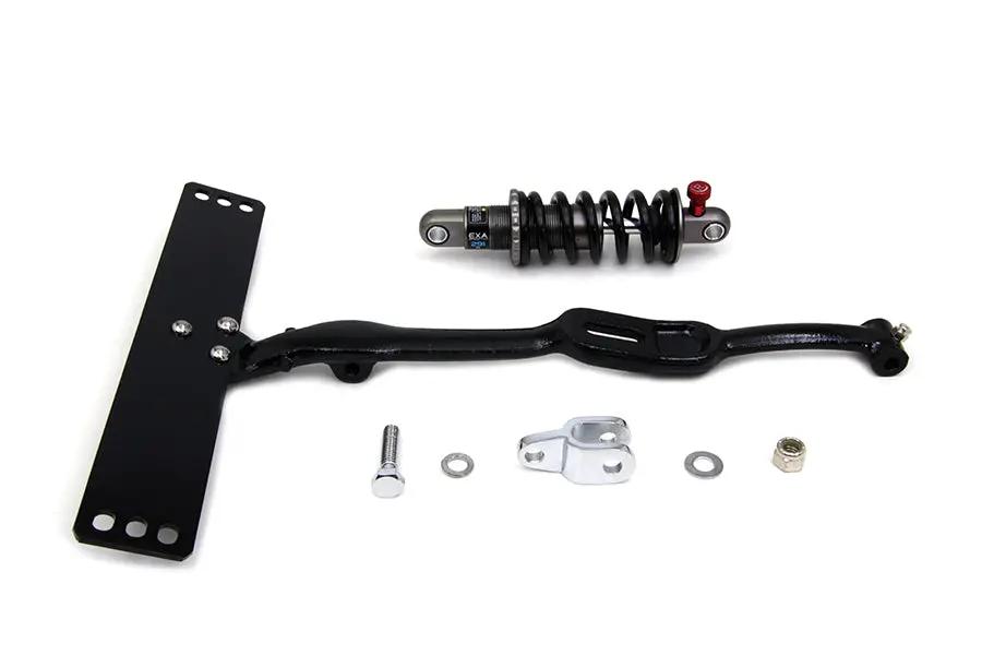 V-Twin Black Seat Tee with Shock Kit for Harley Davidson FL (1941-1950) by V-Twin