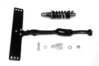 V-Twin Black Seat Tee with Shock Kit for Harley Davidson FL (1941-1950) by V-Twin