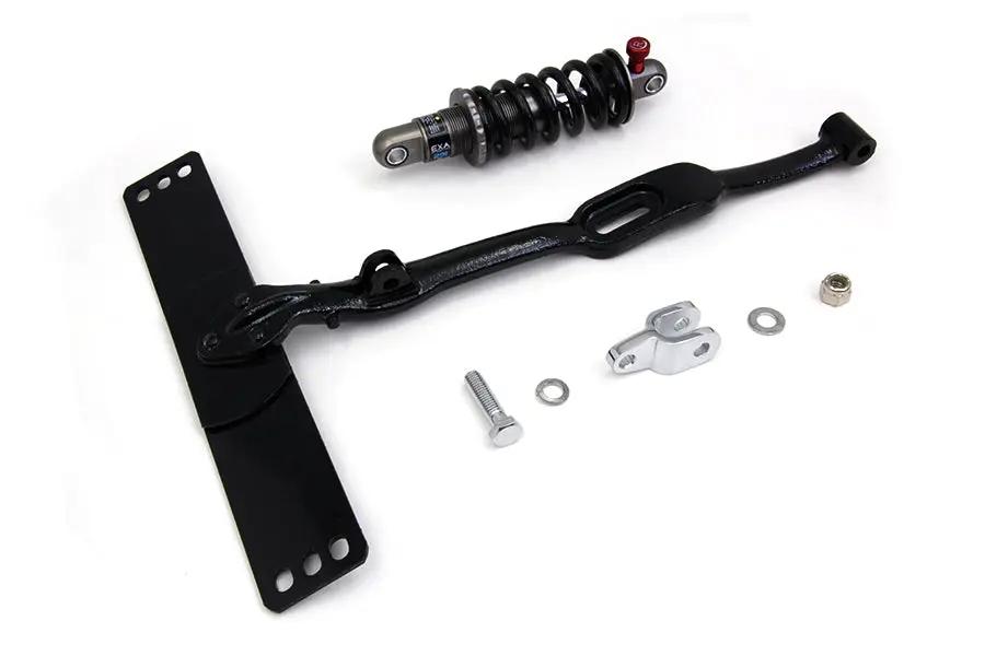 V-Twin Black Seat Tee with Shock Kit for Harley Davidson FL (1941-1950) by V-Twin