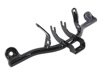 V-Twin Black Spotlamp Bracket for Heritage Spring Fork Softails - Fits Harley Davidson 1997-2011 FXSTS & FLSTS by V-Twin