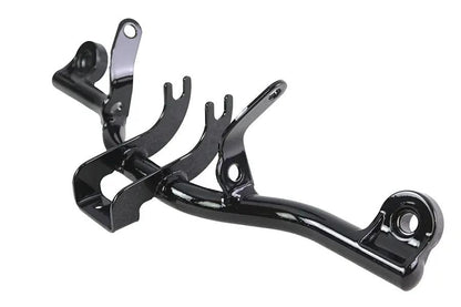 V-Twin Black Spotlamp Bracket for Heritage Spring Fork Softails - Fits Harley Davidson 1997-2011 FXSTS & FLSTS by V-Twin