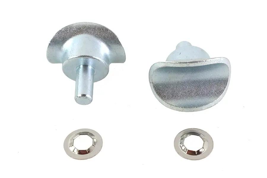V-Twin Solo Seat Spring Mount Perch Set Zinc - Part 31-197 by V-Twin