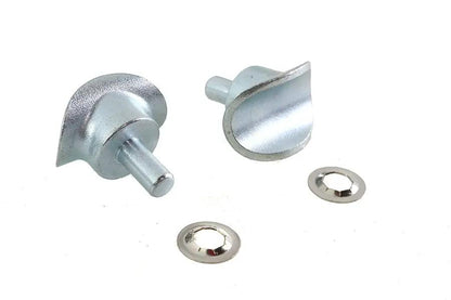 V-Twin Solo Seat Spring Mount Perch Set Zinc - Part 31-197 by V-Twin