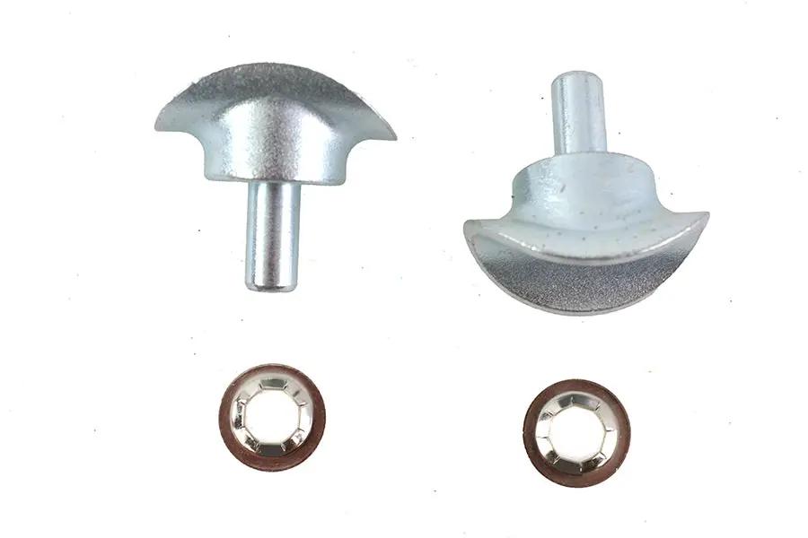 V-Twin Solo Seat Spring Mount Perch Set Zinc - Part 31-197 by V-Twin