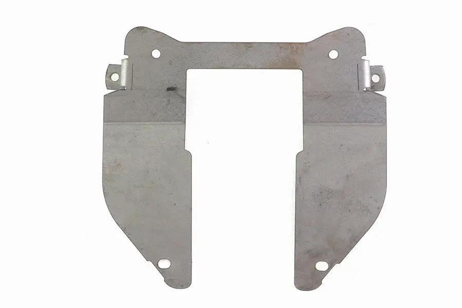 V-Twin M8 Seat Mount Frame Cover Plate Black for Harley Davidson FLST and FXST Models by V-Twin