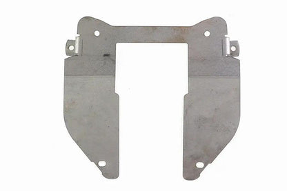 V-Twin M8 Seat Mount Frame Cover Plate Black for Harley Davidson FLST and FXST Models by V-Twin