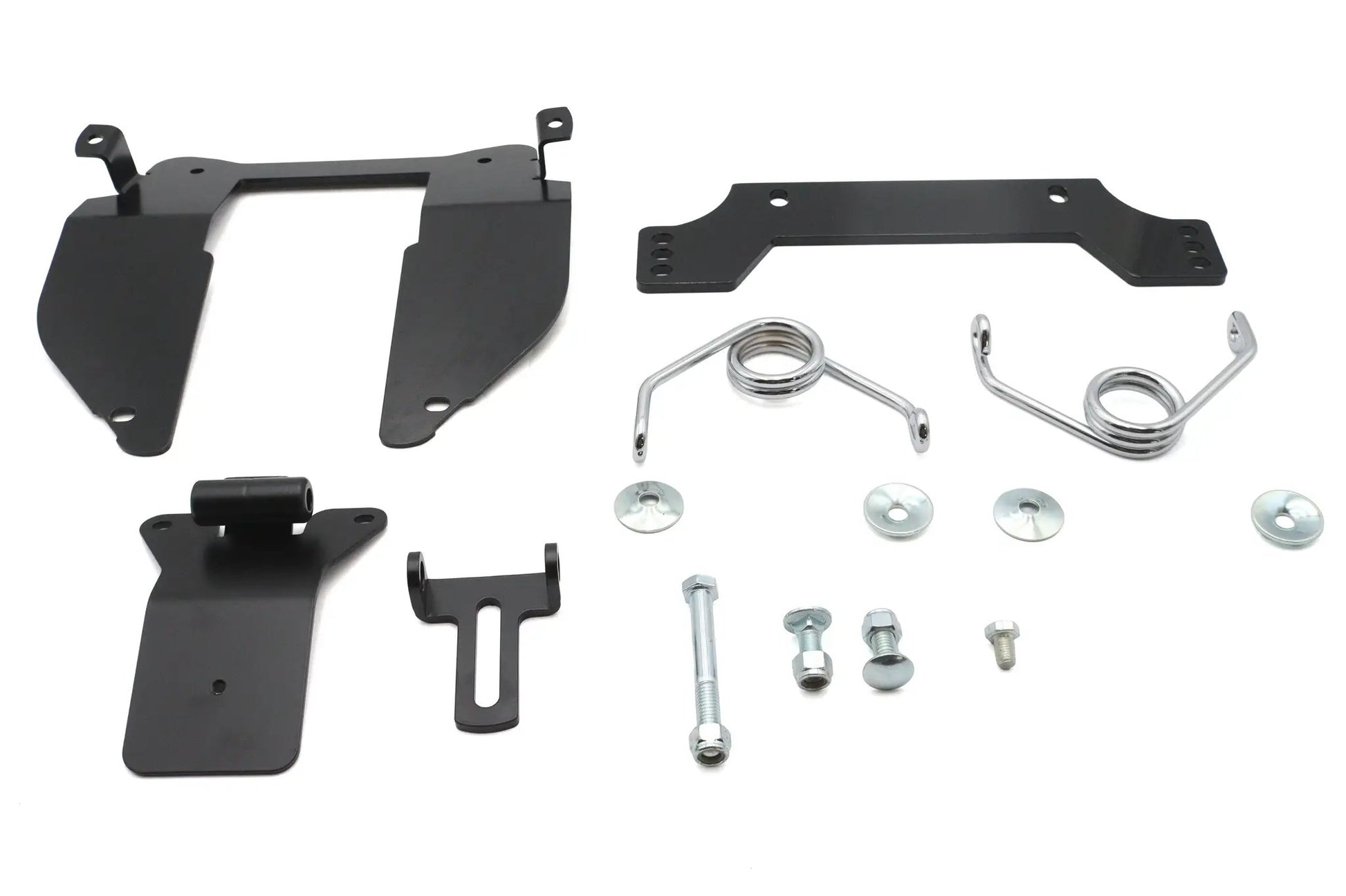 V-Twin M8 Solo Seat Mount Kit in Black for Harley Davidson FLST and FXST Models by V-Twin