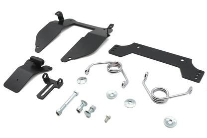 V-Twin M8 Solo Seat Mount Kit in Black for Harley Davidson FLST and FXST Models by V-Twin