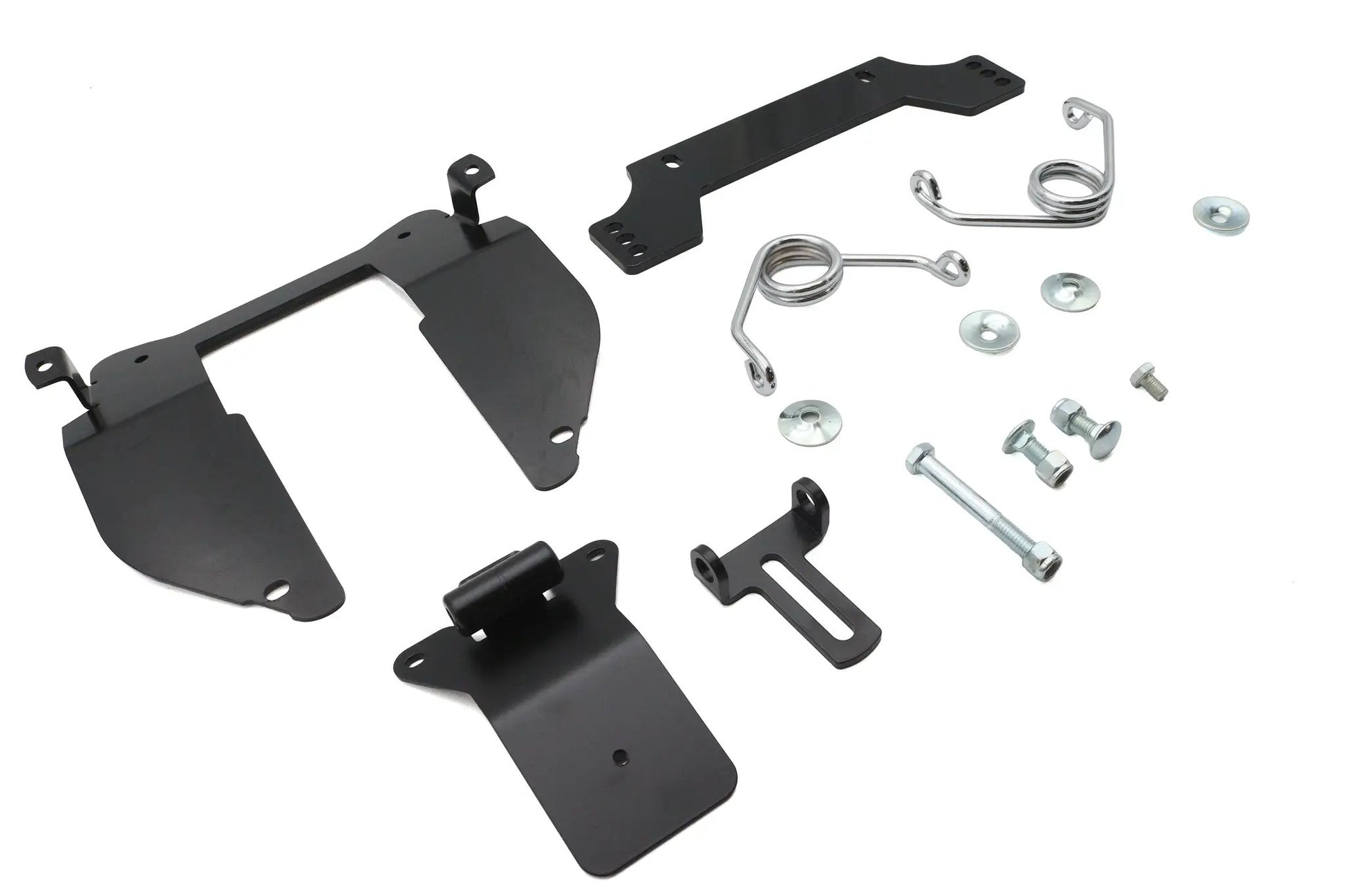 V-Twin M8 Solo Seat Mount Kit in Black for Harley Davidson FLST and FXST Models by V-Twin