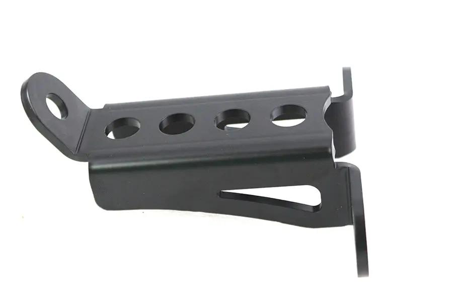 V-Twin Bates Bottom Mount Bracket for 5-3/4 Inch Headlamps - Black by V-Twin
