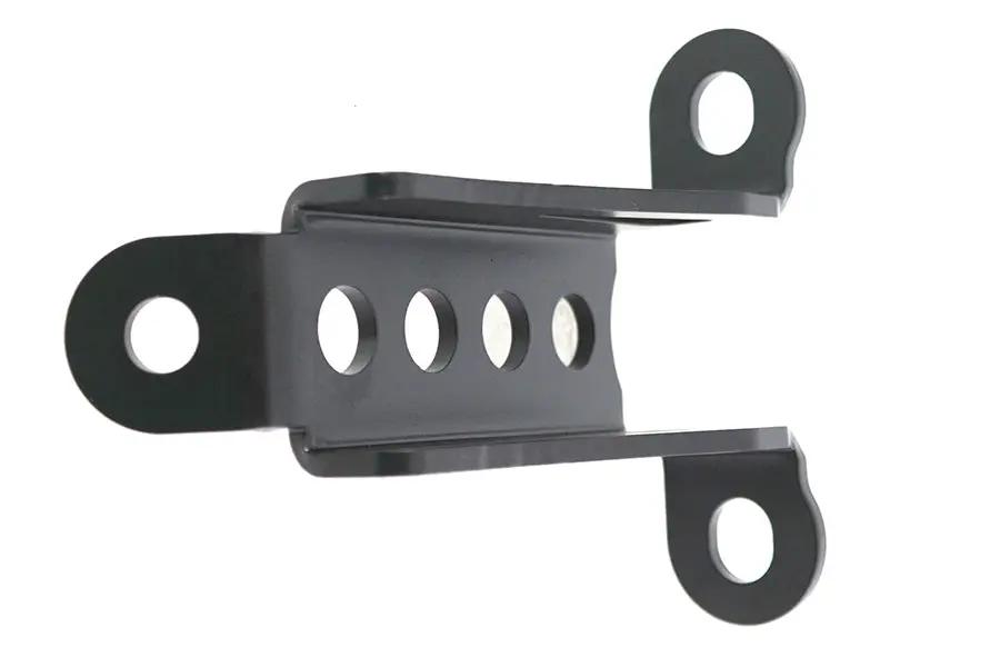 V-Twin Bates Bottom Mount Bracket for 5-3/4 Inch Headlamps - Black by V-Twin