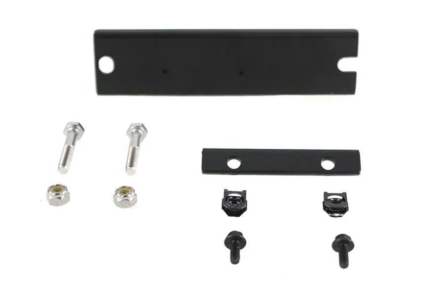 V-Twin Coil Mount Bracket Kit Black for Harley Davidson FL Models by V-Twin