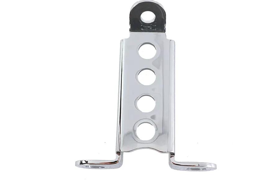 V-Twin Bates Bottom Mount Bracket Chrome for 5-3/4 inch Headlamps - Part 31-1888 by V-Twin
