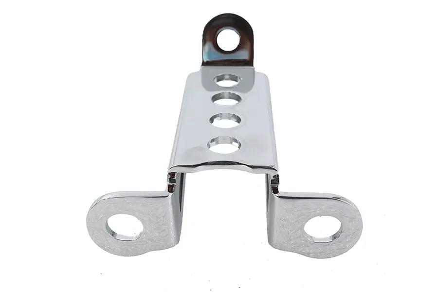 V-Twin Bates Bottom Mount Bracket Chrome for 5-3/4 inch Headlamps - Part 31-1888 by V-Twin
