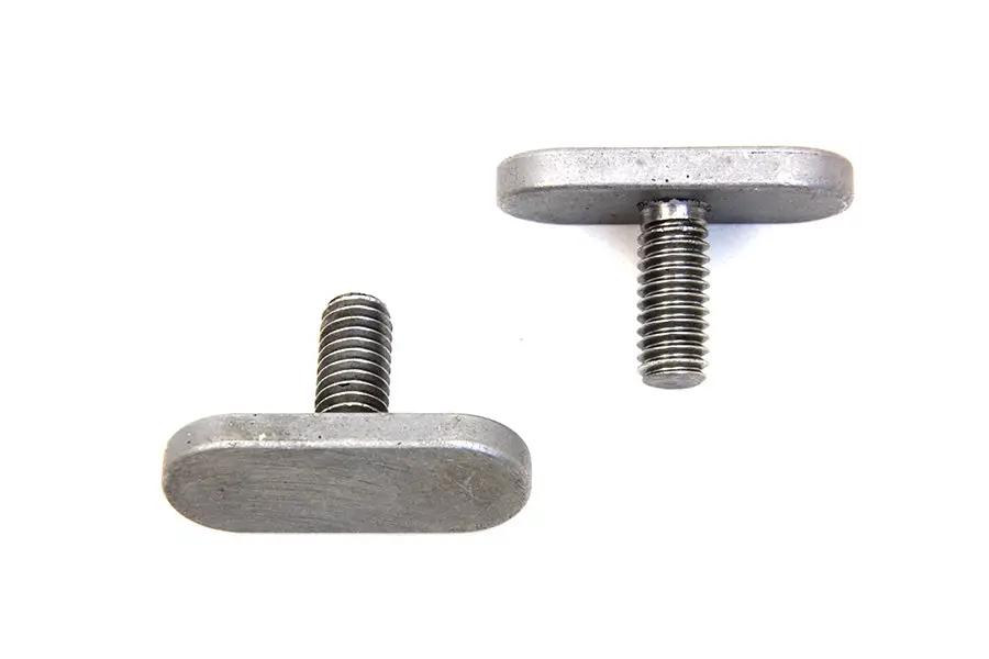 V-Twin Muffler T Bolt Set - 3/16 Inch Thickness, Pack of 2 by V-Twin