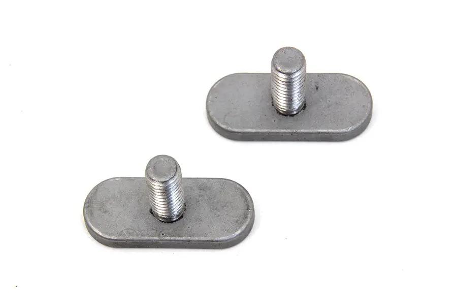 V-Twin Muffler T Bolt Set - 3/16 Inch Thickness, Pack of 2 by V-Twin