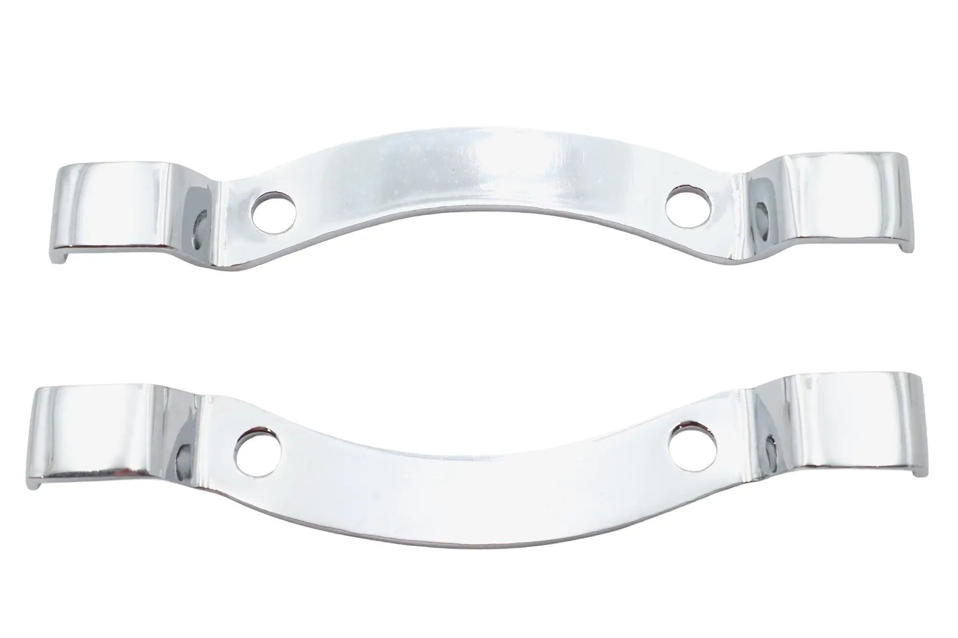 V-Twin Chrome Bracket Set for Sissy Bar Pad - 70877A by V-Twin