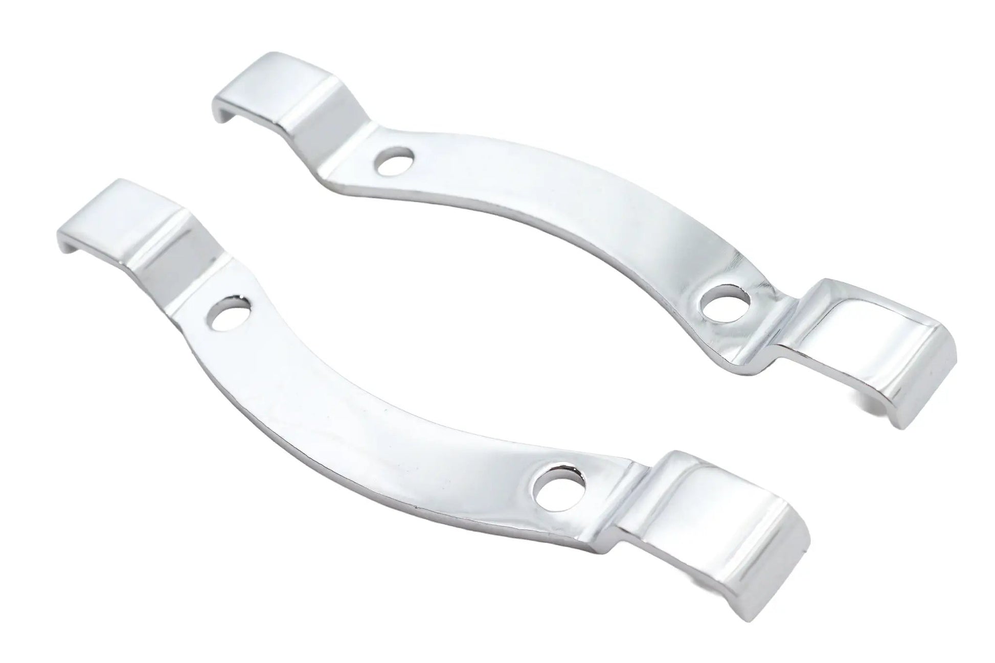 V-Twin Chrome Bracket Set for Sissy Bar Pad - 70877A by V-Twin