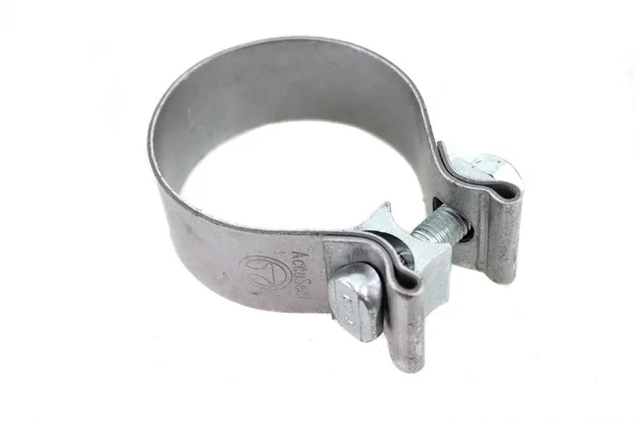 V-Twin M8 Exhaust Clamp Natural for Harley Davidson FLT (Part #A25AF) by V-Twin
