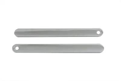 V-Twin Chrome 8 Inch Universal Exhaust Strap Bracket – Durable Motorcycle Exhaust Mounting Hardware by V-Twin