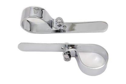 V-Twin Chrome 1-3/4 Inch Exhaust Clamp Set - Pair of Two by V-Twin