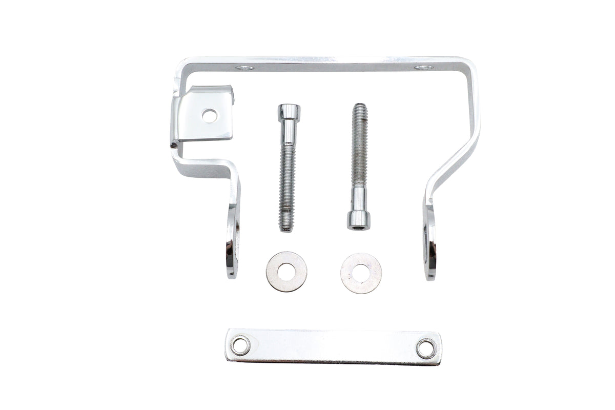V-Twin 64279 Chrome Ignition Coil Mount Kit for Harley-Davidson XL