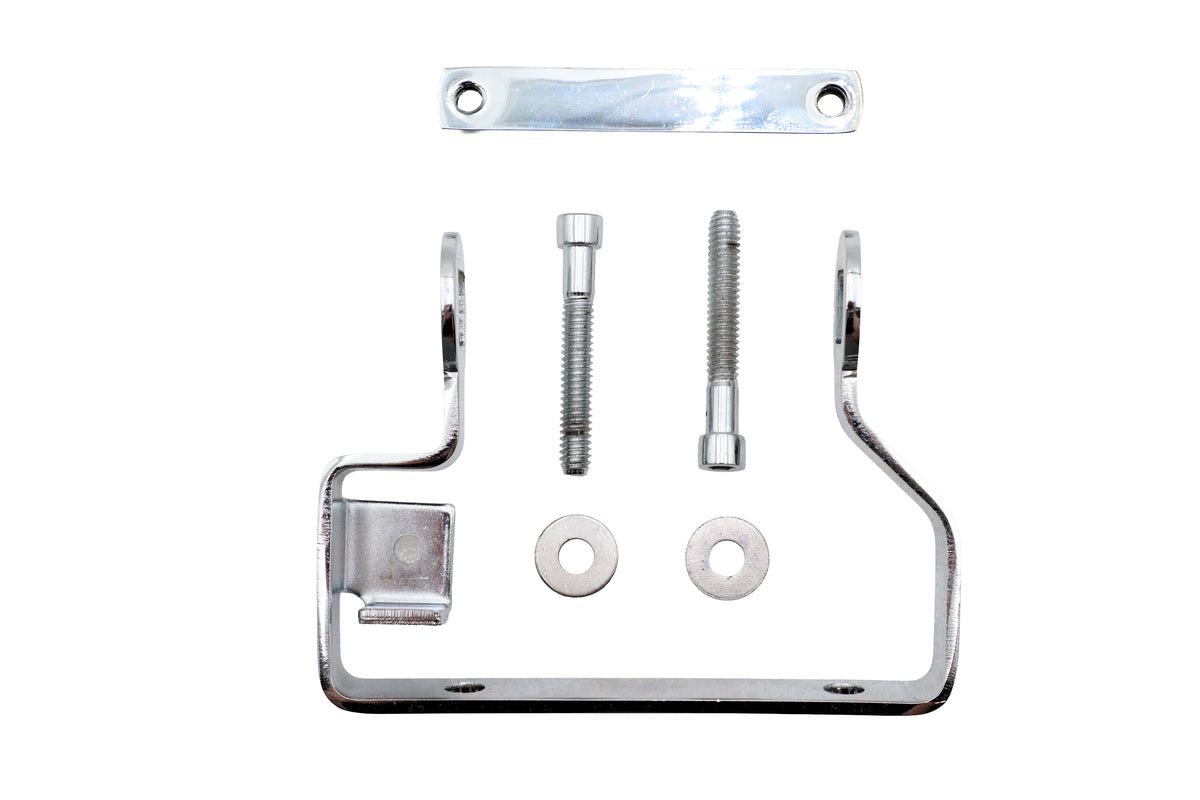 V-Twin 64279 Chrome Ignition Coil Mount Kit for Harley-Davidson XL