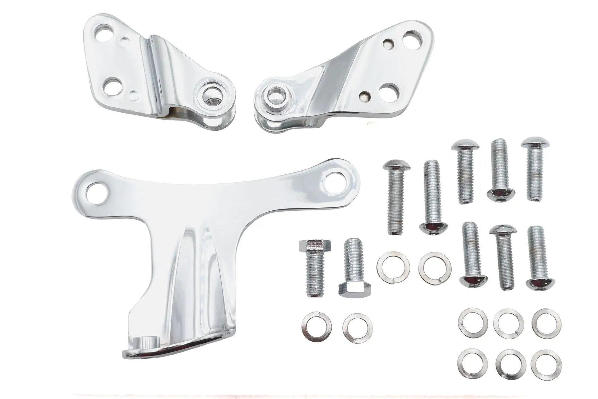 V-Twin XL Motor Mount Kit for Harley Davidson XL Models - Chrome Finish by V-Twin