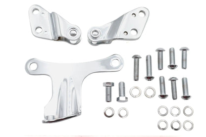 V-Twin XL Motor Mount Kit for Harley Davidson XL Models - Chrome Finish by V-Twin